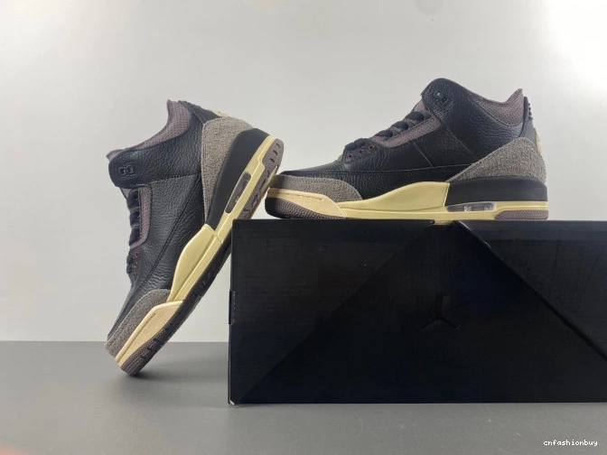 A Jordan Ma Maniere Black 3 FZ4811-001 Air x 1018